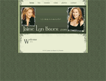 Tablet Screenshot of jaimelynbauer.com